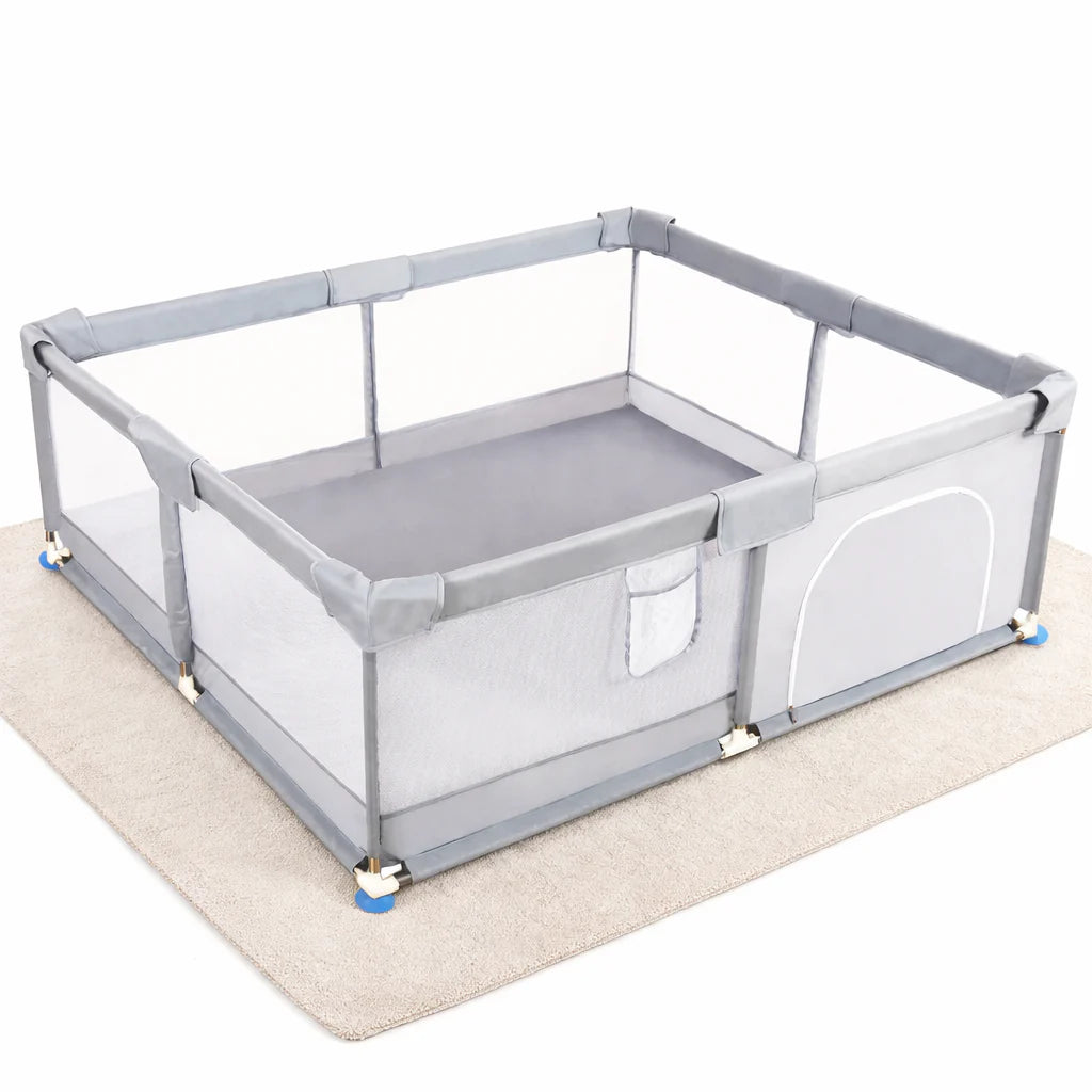 Baby Speelbox Veiligheidshek – Ruime Speelruimte Voor Baby & Peuter