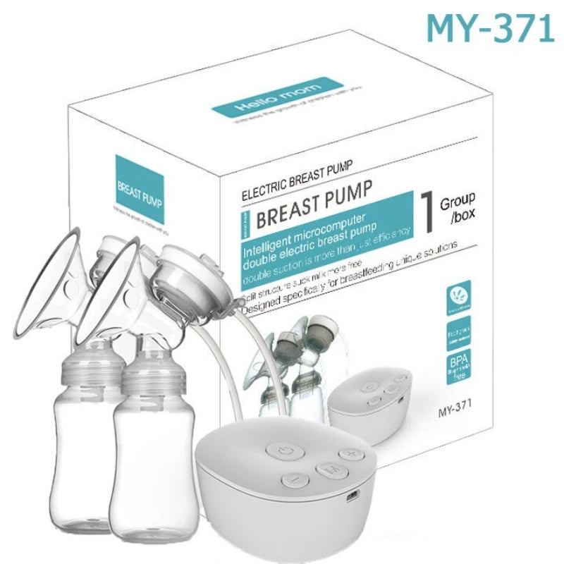 Multi Functional Electric Breast Pump with High Suction on Both Sides and Silent Operation Fully Automatic Breast Pump