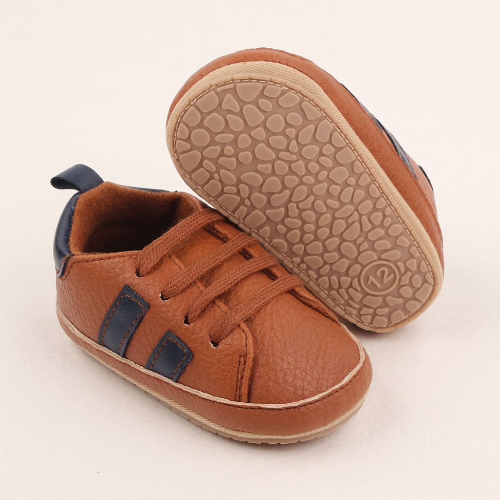 Zapatos caramelo con cordones